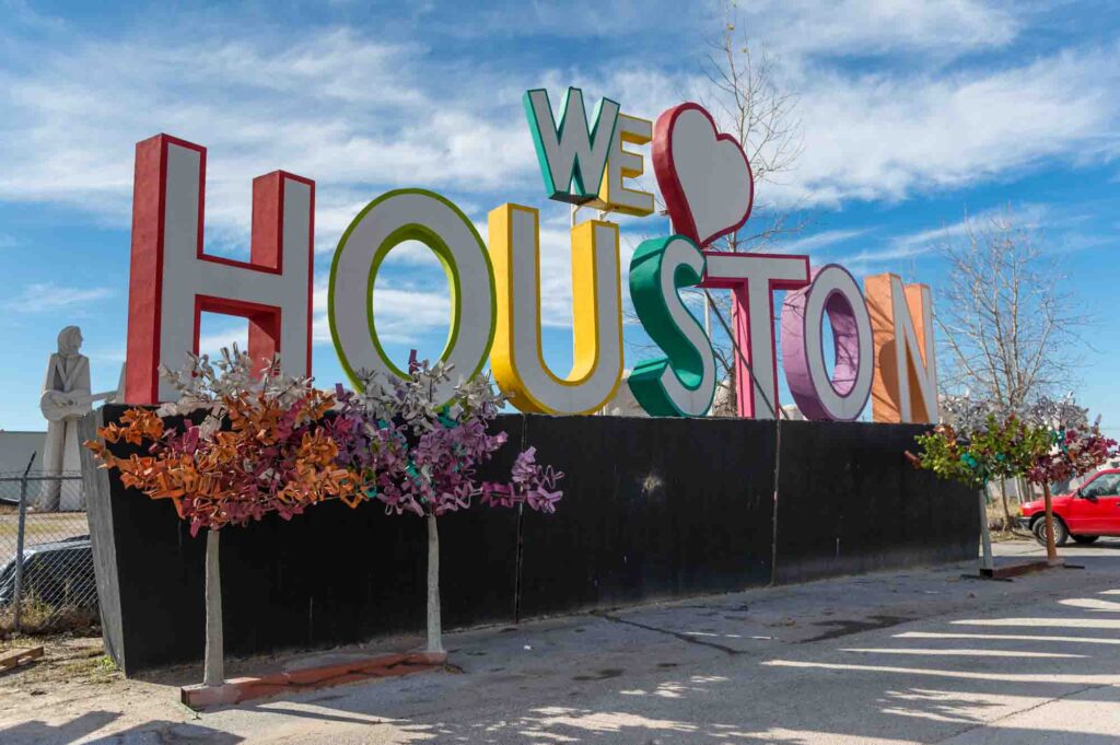 Houston display, Texas